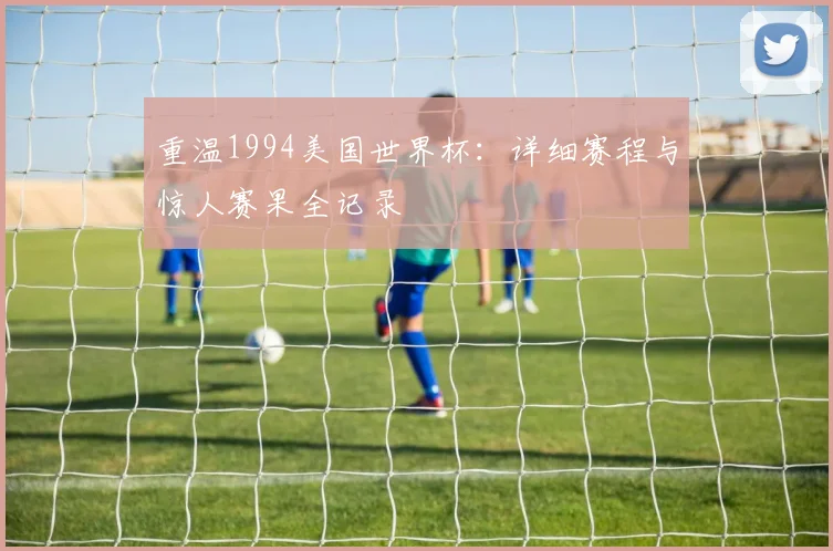 重温1994美国世界杯:详细赛程与惊人赛果全记录